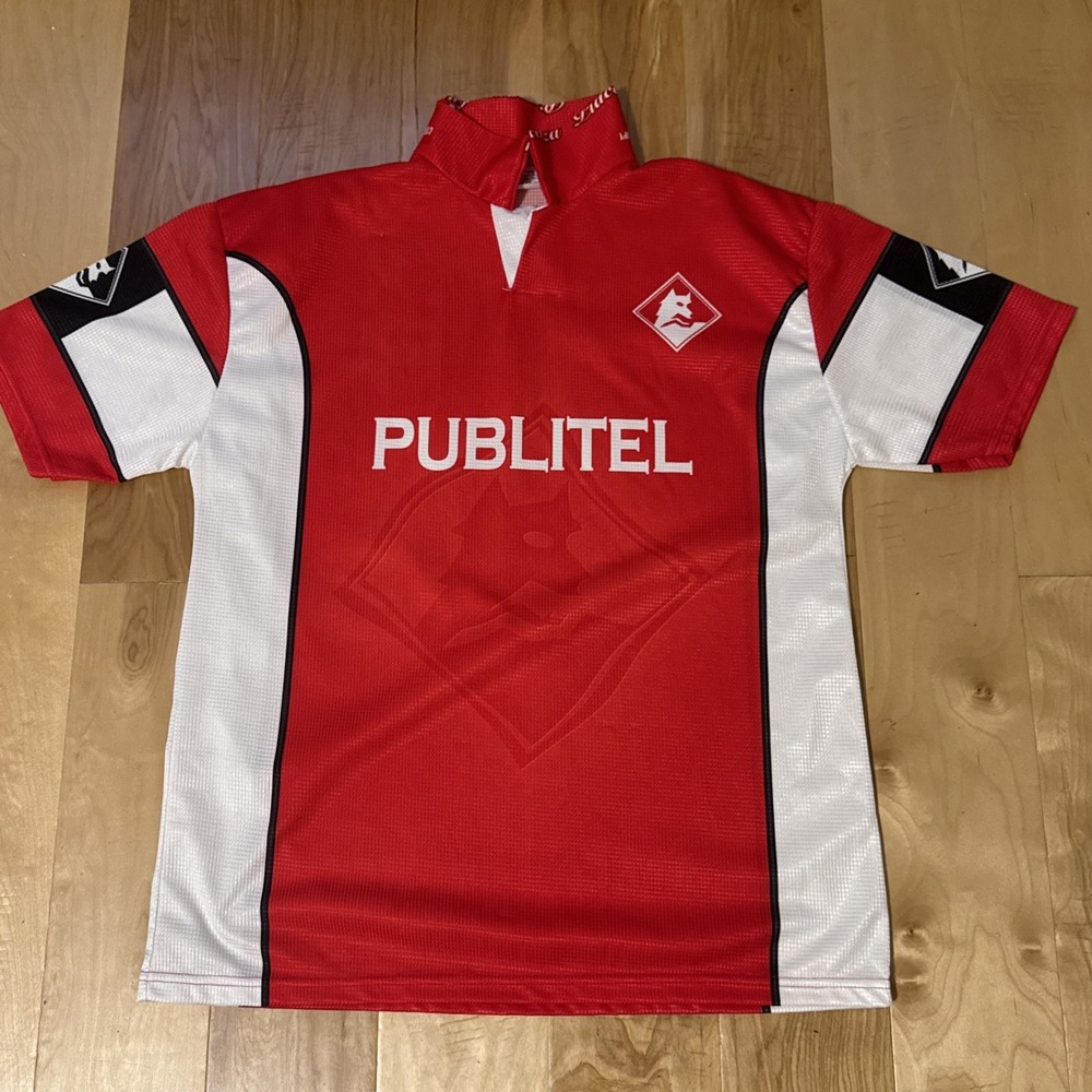 Piacenza Calcio Dario Hubner #27 Publitel Soccer Jersey XL Italy Serie A Replica